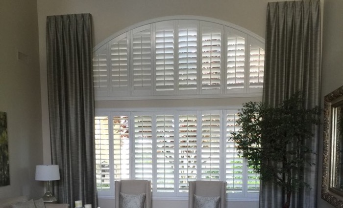 New Brunswick drapes and shutters.